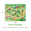Set da gioco con figure di dinosauri realistici, tappetino da gioco e alberi 7