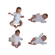 Bambola Reborn da 48 cm, giocattolo realistico per il bagnetto del bambino, regalo per bambini.