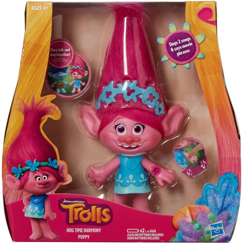 DreamWorks Trolls Poppy Hug Time Harmony Figura 1