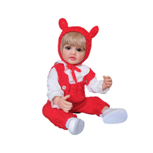 Bambola Reborn in Gel di Silice, Simulazione, 55 cm, Giocattolo per il Bagnetto del Bambino, Regalo Compagno per