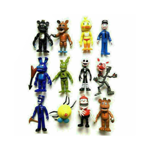 12 pezzi di giocattoli di Freddy Five Nights At Freddy 2