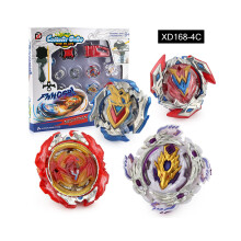 (XD1684C) Dynamic Xd Spinning Top Setti Lapsille neljällä värikkäällä metalliseoksella varus