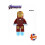 minifigure di Iron Man, action figure giocattolo da collezione 1