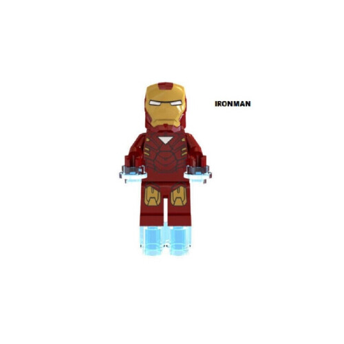minifigure di Iron Man, action figure giocattolo da collezione 2