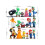 Super Mario Bros. 18 pezzi Action Figure Doll Playset 4