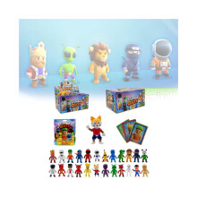 Stumble Guys Blind Bag Toys, simpatico cartone animato per bambini, regalo di Natale, bambola decorativa