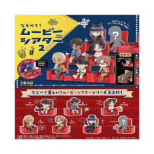 Toisen sukupolven Detective Conan -elokuvateatteri Blind Box Pvc-autoon asennettu kakkukoristelukeräily