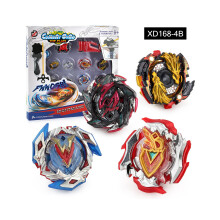 (XD1684B) Xd Dynamic Spinning Top Setti lapsille Suunniteltu neljällä värikkäällä metalliseoksella hauskoja