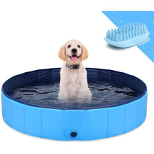 Vasca da bagno pieghevole per cani e gatti, vasca da bagno per bambini (80 x 20 cm)