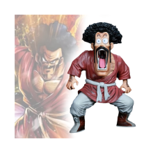 Dragon Ball Hercule Pvc-mallin lelunukke vaihdettava kaksinkertainen koristelahja