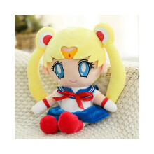 (Sininen, 60 cm/23,6 tuumaa) Sailor Moon -sarjakuva Pehmo-nukkefiguurit Lelulahja