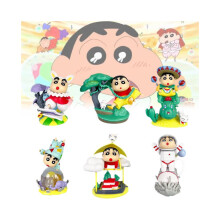 Crayon Chan Shin Figurine Seikkailuteema Malli Lelu Pvc Display Decor Nukke Lahja