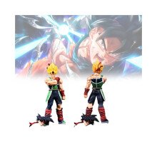 Saiyan Super Action Figuuri Malli Nukke Söpö sarjakuva työpöydän koristelu