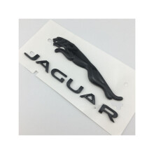 (Black) Suitable For Jaguar Rear Trunk Labeling Logo19*4cm