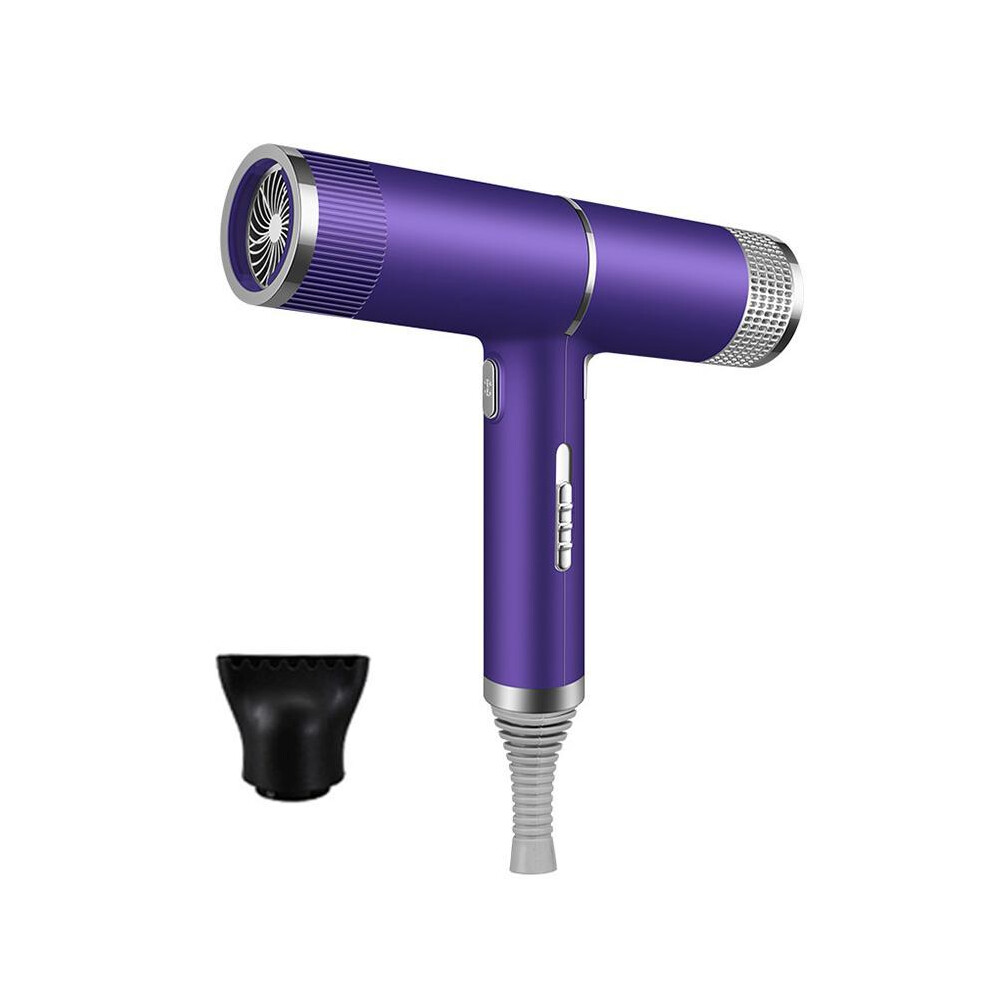(Purple, one-size) Comfort Smart Hair Dryer, Lightweight Volumizer Blow Hair Dryer , Professional Salon Blow Dryer, Anion High Power Hair Blower