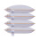 (Four Goose Feather Pillows) Hotel Quality Goose Feather and Down Pillows - 2 Or 4 Pack Options! 1