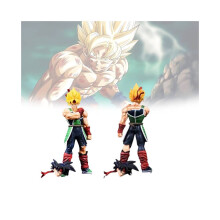 Super Action Saiyan Figuuri Malli Nukke Söpö sarjakuva työpöydän koriste-ornamentti