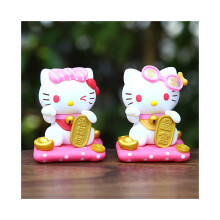 Sanrio Kitty White Action Figuuri Malli Nukke Söpö Desktop Auton Koristelahja