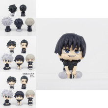 Söpö Pvc Jujutsu Kaisen -hahmonukke Fushiguro Megumi Blind Box Figuurikokoelma