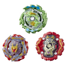 Burst Rise Hypersphere Battle Heroes 3-pack - Ace Dragon D5 Rudr R5 Viper Hydrax H5 gevechtsspel Tops Toys