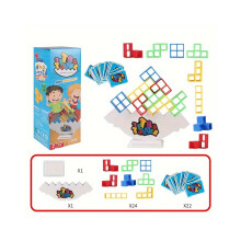 (24 stuks blokken) Tetra Tower Balance Stacking Blocks Desktopspel, Balance Game