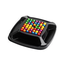 (48 cápsulas) Juego de cuentas de arcoíris, rompecabezas para niños, tablero de ajedrez, juego de pelota, juego