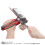 X X BX-30 Custom Grip Vermelho Ver. 5
