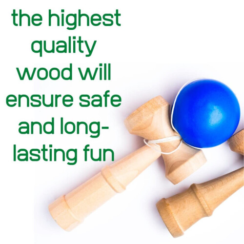 (Musta) Kendama - Catch Ball Cup Reflexes -kehityspeli 2