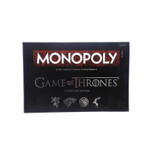 (Game Of Thrones) Thrones Of Game Friends Monopoly Bordspel Cartoon Feestkaart Cadeaus