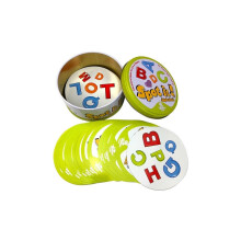 (G) 8+ Dobble Spot It Kartenspiel mit Tieren, Buchstaben und Zahlen