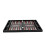 Set da backgammon in legno con design nero alla moda da 23 pollici 5