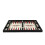 Jeu de backgammon en bois blanc tendance de 23 pouces 5