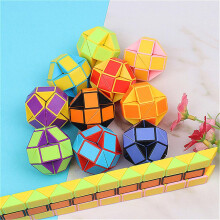 (Colorato - 12 pezzi) 12/24 pezzi Giocattolo magico a forma di serpente, 24 blocchi Twist Fidget Snake Toys per