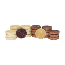 Worldwise Imports Sheesham/Boxwood 1,5 pol. Peças de xadrez 24