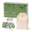 (Verde) Set da gioco da tavolo portatile Mahjong 1