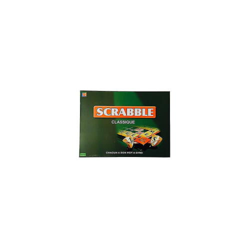 (Versão francesa) Jogo de Scrabble para crianças Jogo de tabuleiro