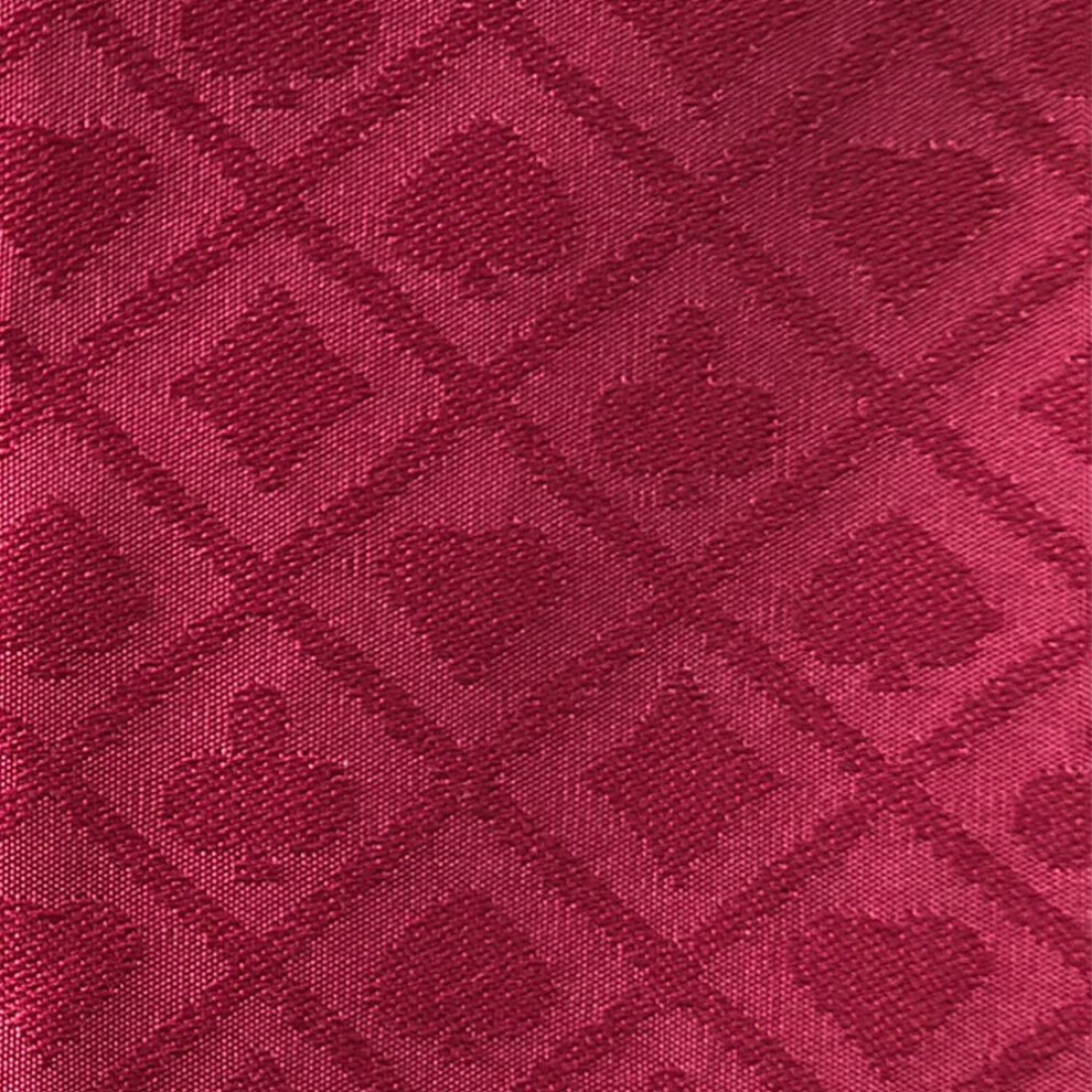 Section de nappe de table de poker adaptée Yuanhe 108 x 60 pouces (bordeaux)
