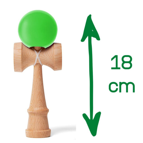 (Hellgrün) Kendama - Catch Ball Cup Reflexe Entwicklungsspiel 1