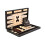 Houten Trendy Alpha Design Backgammon Set 23 Inch 4