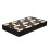 Houten Trendy Alpha Design Backgammon Set 23 Inch 2