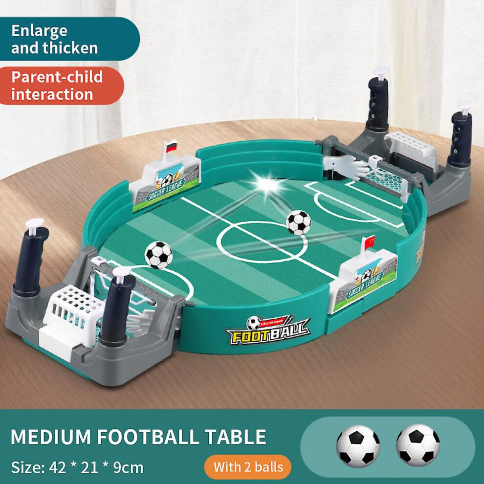 (Moyen 2 balles) Nouveau jeu de baby-foot vert exercice créatif capacité de réaction jouets familiaux amusants