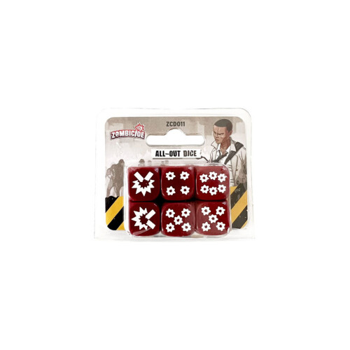 Zombicide 2nd Edition Dice Pack (All Out)