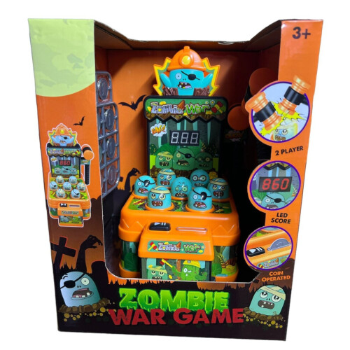 Zombie-oorlogsspel Whack-a-Mole 2