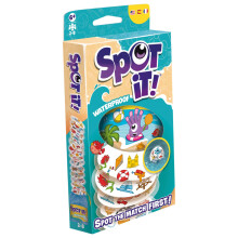 Zygomatic Spot It! Waterproof (2024 Refresh) EcoBlister Edition 5-in-1 Visueel Perceptiespel voor Snelle Reflexen