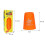 (Orange) Sport Stacking Cups, 12pcs Speed Stacking Cups Speed Training Game Challenge Competition 5
