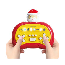 (Vermelho) Jogo interativo de empurrar rápido e rápido Jogo pop criativo Brinquedo Fidget iluminado