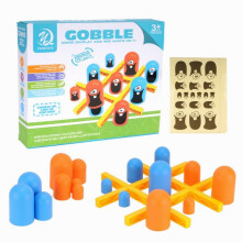 Brinquedo de empilhar copos - Jogo da velha para comer grande e pequeno - Brinquedo de quebra-cabeça