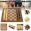 Sunrain Memory Match Stick Schach, Memory Schach Holz, Holz Memory Schach, Memory Schach, Schach G 4