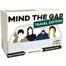 Spin Master Games SolidRoots Mind the Gap: Travel Edition Gioco a quiz per tutte le generazioni Gioco del Ringraziamento