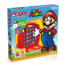 Super Mario Match The Crazy Cube Game Gioco da tavolo da viaggio, multilingue, 15 personaggi tra cui Mario, Luigi